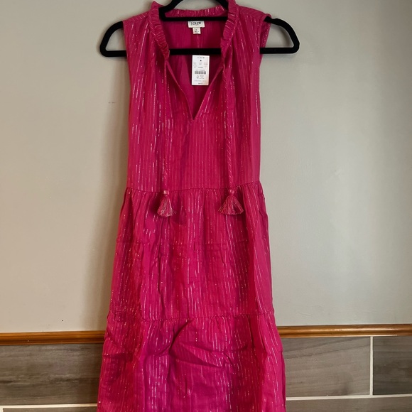 Pink Sleeveless Summer Dress - Picture 3 of 3